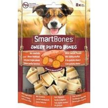 Smart Bones Tavuklu Tatlı Patatesli Mini Düğüm 8x128 gr Kemik Köpek Ödülü