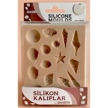Smarta Deniz Kabukları 10x13 cm Slikon Kalıp
