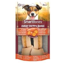 SmartBones Tavuk ve Tatlı Patatesli Medium Düğüm Kemik 2'li 158 gr Köpek Ödülü