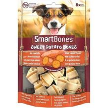 SmartBones Tavuk ve Tatlı Patatesli Mini Düğüm Kemik 128 gr Köpek Ödülü