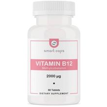 Smartcaps Vitamin B12 2000 mcg 60 Tablet