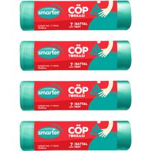 Smarter 4'lü Battal Boy Çöp Torbası