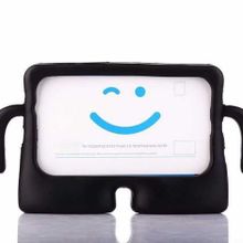 Smcase Apple iPad 10.2 8. Nesil Tutacakli Çocuklar Icin Silikon İB1 Kılıf