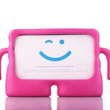 Smcase Apple iPad 6 Air 2 Tutacakli Çocuklar İçin Silikon İB1 Kılıf