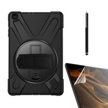 Smcase Apple iPad Mini 2 3 Tablet Tank Koruma Defender Standli DF11 Nano Kalem Kılıf