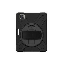 Smcase Apple iPad Pro 11 2020 12.9 İnc Tablet Tank Koruma Defender Standli DF3 Kılıf