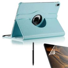 Smcase Apple iPad Pro 12.9 2018 3. Nesil 360 Donebilen Koruma Kapakli Standli DN33 Nano Kalem Kılıf