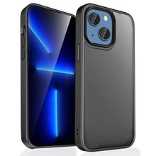 Smcase Apple iPhone 13 İmpact Alpin Köşe Korumalı Siyah Cep Telefonu Kılıfı