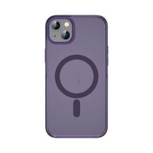 Smcase Apple iPhone 14 Plus Wireless Tacsafe Alpin Mat Sert Kapak Cep Telefonu Kılıfı