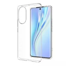 Smcase Honor 50 Lüks Tpu Silikon Tam Kapatan Pet Ekran Koruyucu Şeffaf Cep Telefonu Kılıfı