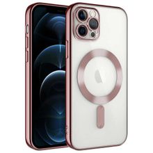 Smcase iPhone 13 Pro Max Lila Demre Kamera Korumalı Wiriless Özellikli Kapak Cep Telefonu Kılıfı