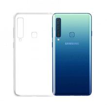 Smcase Samsung Galaxy A9 2018 Süper İnce Arka Kapak Şeffaf Nano Glass Silikon Cep Telefonu Kılıf