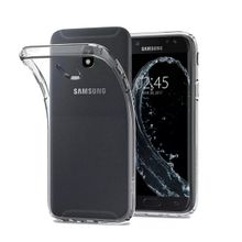 Smcase Samsung Galaxy J4 Silikon Cam Şeffaf Cep Telefonu Kılıfı