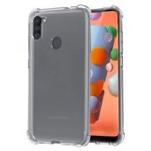 Smcase Samsung Galaxy M11 Darbe Korumalı Silikon Nano Şeffaf Cep Telefonu Kılıfı