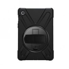 Smcase Samsung Galaxy Tab A8 10.5 SM X200 Tablet Tank Koruma Defender Standli DF2 Kılıf