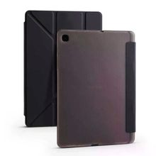 Smcase Samsung Galaxy Tab S6 Lite P610 Katlanabilir Standli Pu Silikon TF1 Kılıf