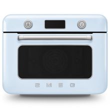 Smeg 50’s Style Pastel Mavi Retro Buharlı Mini Fırın