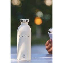 Smeg Clima Bottle Krem 500 ml Paslanmaz Çelik Termos