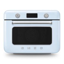 Smeg COF01PBEU 50's Style Pastel Mavi Buharlı Fırın