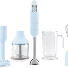Smeg HBF22PBEU 50's Style Pastel Mavi El Blender Seti