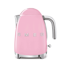SMEG Pembe Kettle 1x2 Ekmek Kızartma Makinesi Ve Filtre Kahve Makine Seti