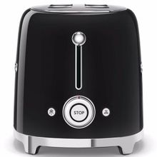Smeg Siyah 1x2 Ekmek Kızartma Makinesi