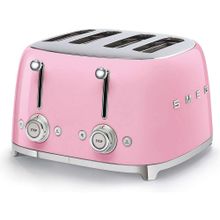 Smeg TSF03PKEU Pembe 4 Slot Ekmek Kızartma