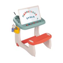 Smoby 420107 Çift Taraflı Manyetik ve Tebeşirli Çocuk Çalışma Masası