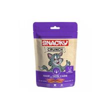 Snacky Crunch 60 gr Deri ve Tüy Bakımı İçin Tavuklu Kedi Ödül Maması