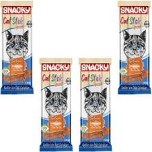 Snacky Somon Etli Stick 4'lü 3x5 gr Kedi Ödül Maması
