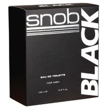 Snob Black EDT 100 ml Erkek Parfüm