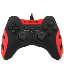 Snopy Rampage SG-R218 PS3-PC X Input Kırmızı Usb 1.8M Oyun Kolu