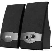Snopy SN-84 4W 1+1 Masa Üstü USB Siyah Speaker