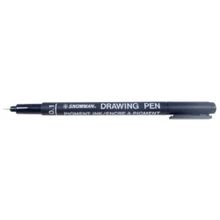 Snowman Drawing Pen 0.1mm Siyah Teknik Çizim Kalemi