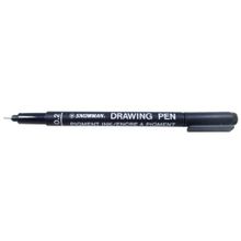 Snowman Drawing Pen 0.2mm Siyah Teknik Çizim Kalemi
