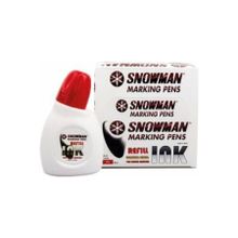 Snowman Tahta Kalem Mürekkebi 90 Cc Kırmızı Bn-1A 90 K