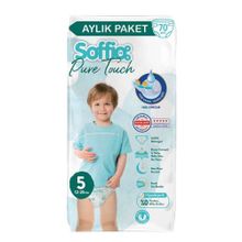 Soffio Pure Touch No:5 Junior 70 Adet Bebek Bezi