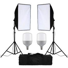 Softbox 50 x 70 CM Tek Duylu 2'li Led Sürekli Işık Seti