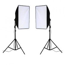 Softbox 50x70 2li Set Sürekli Işık Çanta Hediyeli