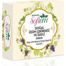 Softem Doğal Üzüm &Q10 130 gr Sabun