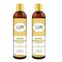 Softem Keratin Özlü 2x400 ml Bitkisel Şampuan