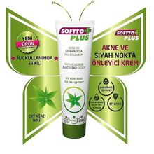 Softto Plus Çay Ağacı Özlü 50 ml Akne ve Siyah Nokta Önleyici Krem