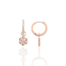 Söğütlü Silver SGTL10142KRT Kartanesi Gümüş Halka Küpe