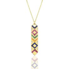 Söğütlü Silver SGTL10155GOLD Gümüş Kadın Kilim Kolye