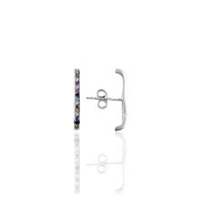 Söğütlü Silver SGTL10181 Renkli Taşlı Style Gümüş Küpe