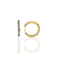 Söğütlü Silver SGTL10192GOLD Altın Rengi Gümüş 17 Mm Top Halka Küpe
