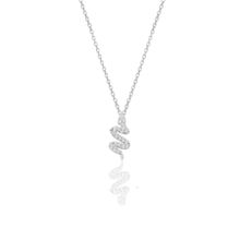 Söğütlü Silver SGTL10376 Gümüş Zirkon Taşlı Yılan Kolye