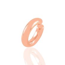 Söğütlü Silver SGTL10886 Rose Sade Sıkıştırmalı Kalın Kıkırdak Gümüş Küpe