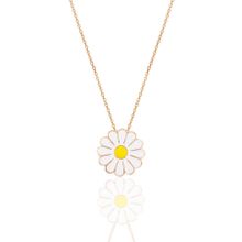 Söğütlü Silver SGTL10933 Gümüş Rose Mineli Papatya Kolye