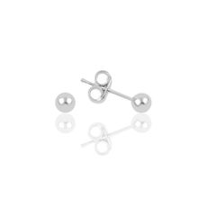 Söğütlü Silver SGTL11477 Gümüş 5 mm Top Küpe